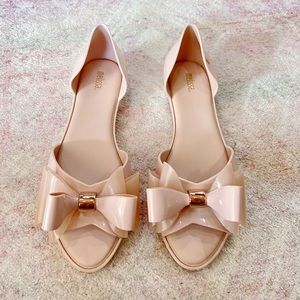 Melissa sweet pink bow flat
